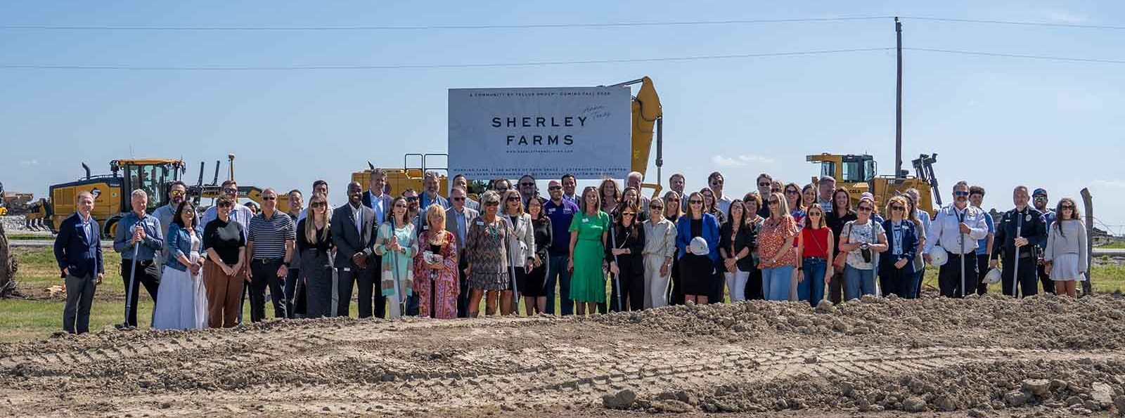 Sherley Farms Breaks Ground in Anna TX